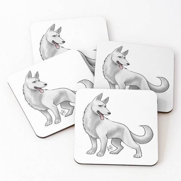 Item preview, Dog - German Shepherd - White designed and sold by Jennifer Stolzer.