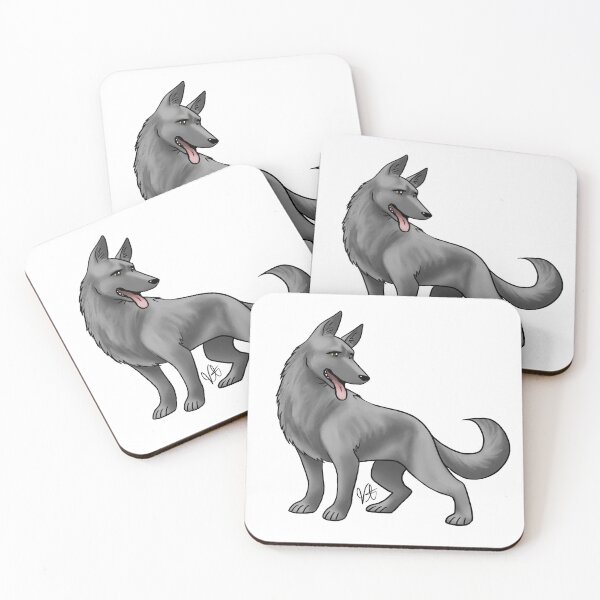 Item preview, Dog - German Shepherd Gray designed and sold by Jennifer Stolzer.
