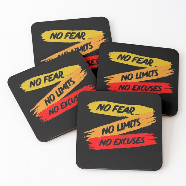 Item preview, No Fear No Limits No excuses designed and sold by KunKhalil.