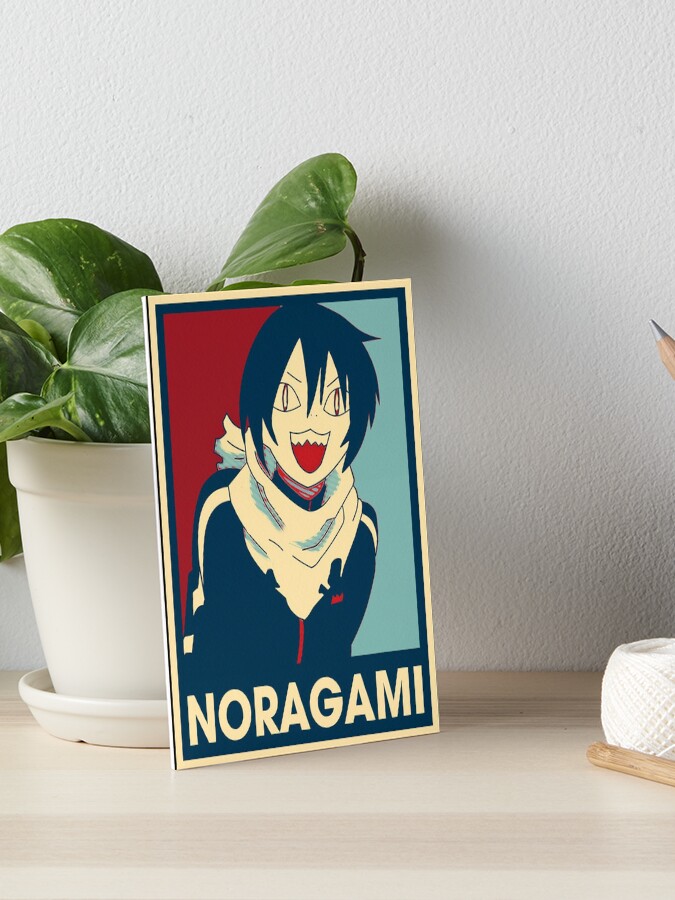 Classic Adventure Anime Noragami Character Yato Funny Design | Art Board  Print