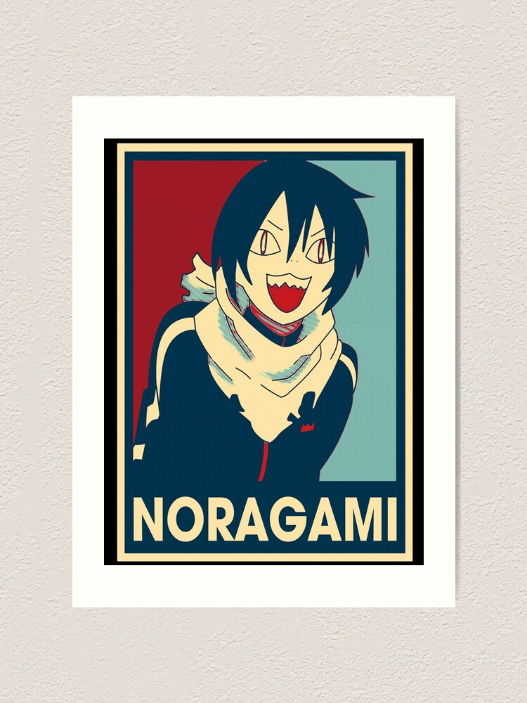 Classic Adventure Anime Noragami Character Yato Funny Design | Art Board  Print