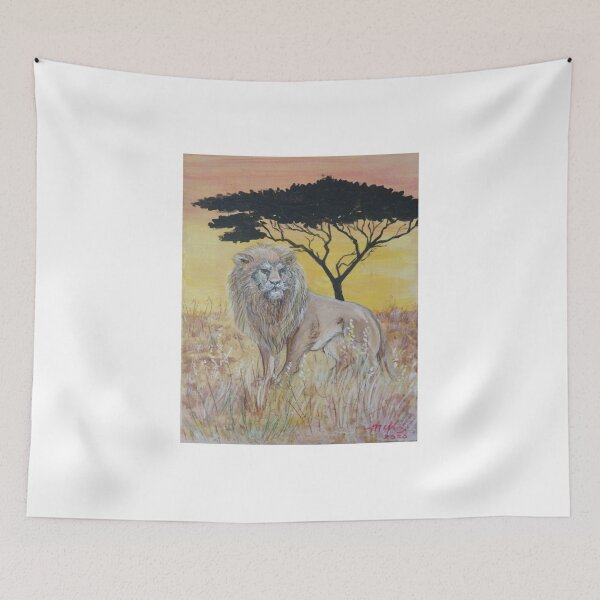 Item preview, Lion keeps watch, he is King of all designed and sold by STBMc.