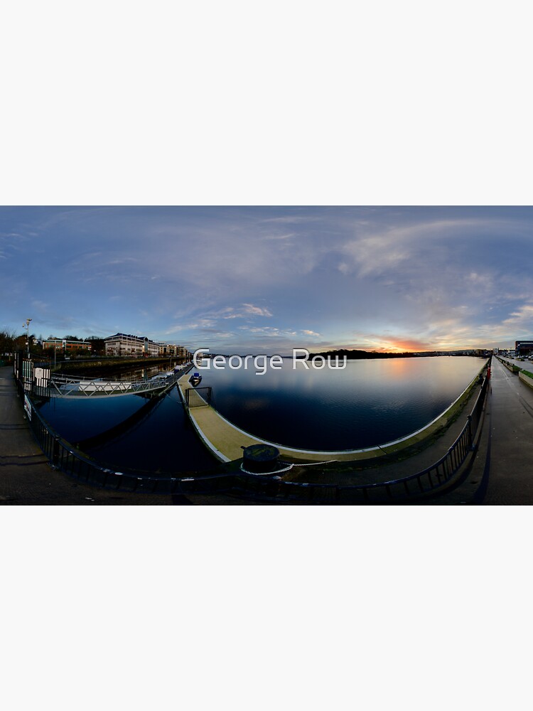Dawn Calm at Foyle Marina, Derry, N.Ireland by VeryIreland