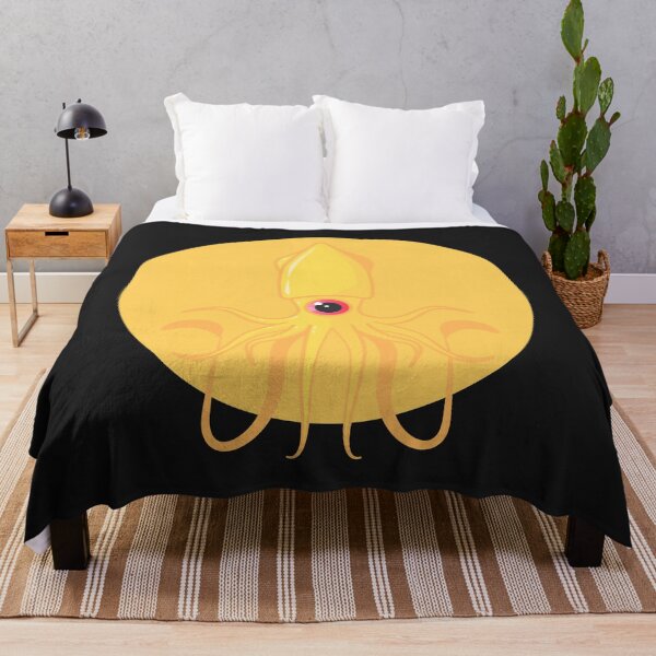 Item preview, Cute colourful Canary Cephalopod (black) designed and sold by animinimal.