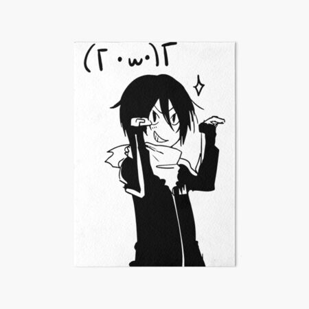 Classic Adventure Anime Noragami Character Yato Funny Design | Art Board  Print