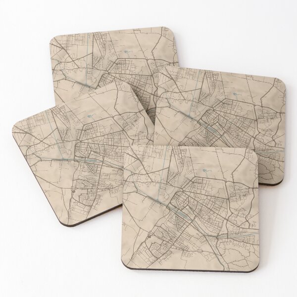 Item preview, Ferrara Sepia Map designed and sold by CPTVDesign.