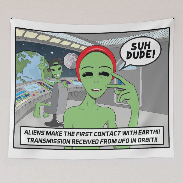 Item preview, Alien Greetings! designed and sold by Buniverse.