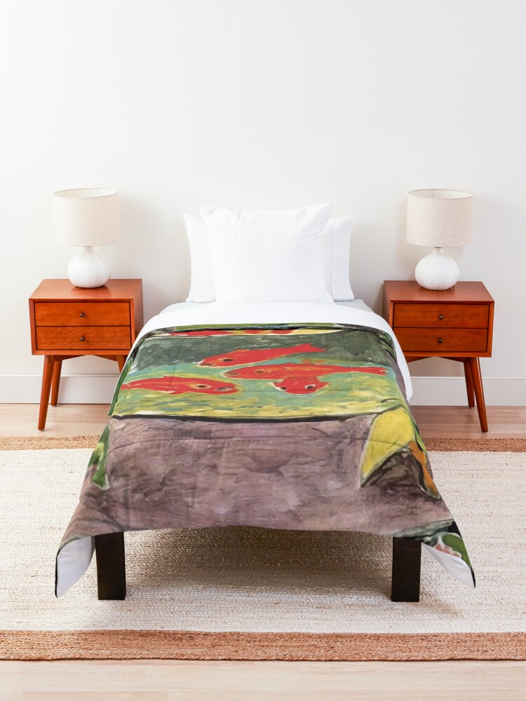Alternate view of Henri Matisse | Goldfish Comforter