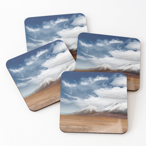 Item preview, "Adjacent Environments" Digital Landscape Painting designed and sold by du5t.