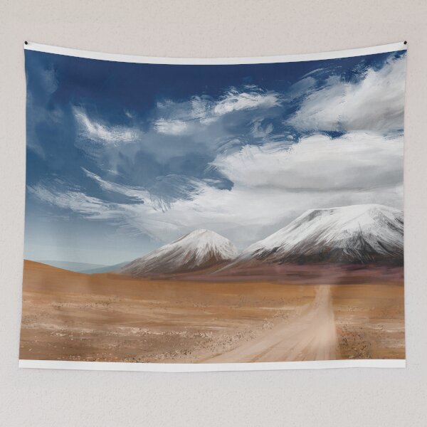 Item preview, "Adjacent Environments" Digital Landscape Painting designed and sold by du5t.