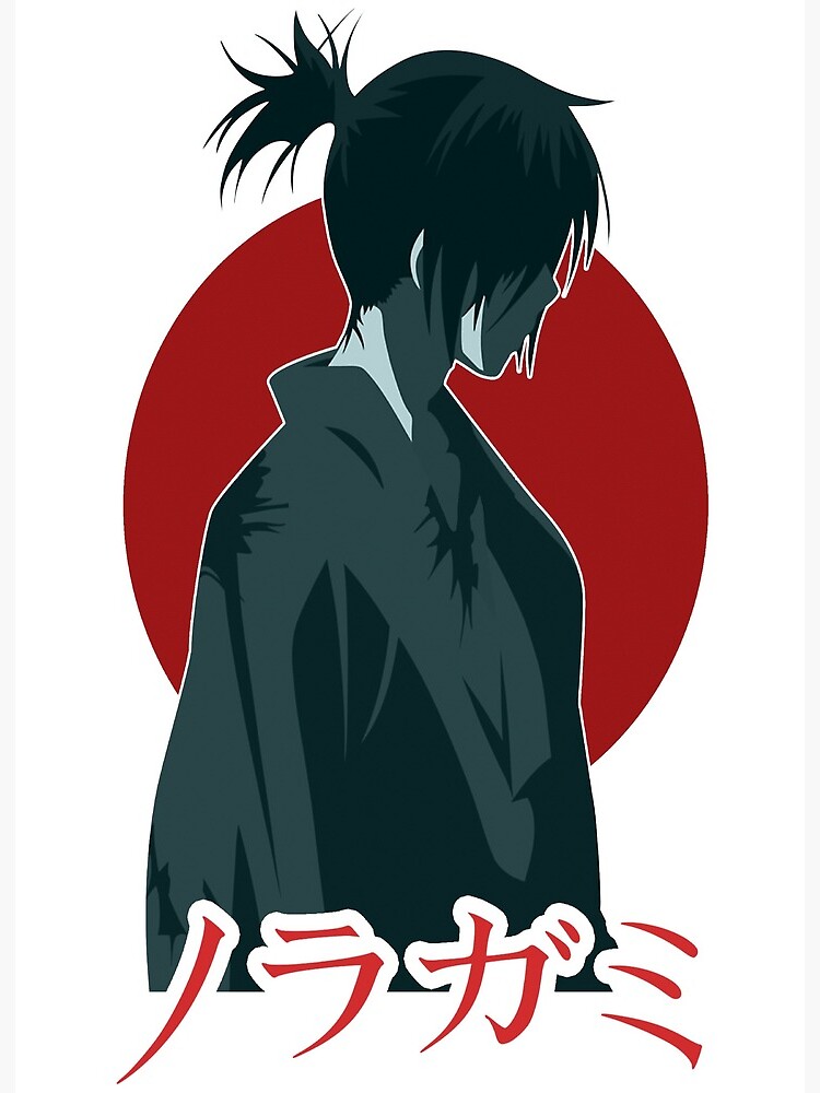 Classic Adventure Anime Noragami Character Yato Funny Design | Art Board  Print