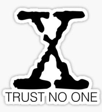 Trust No One Sticker