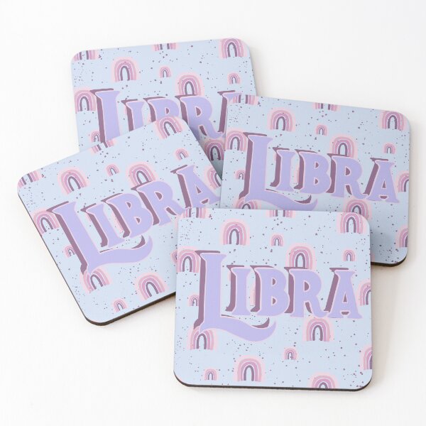 Item preview, libra 'rainbows' zodiac sticker designed and sold by bhm-designs.