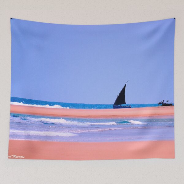 Item preview, THE DOW AND THE OPEN SEA, NATIVE FISHER-MANS BOAT IN MOZAMBIQUE designed and sold by Magriet Meintjes.