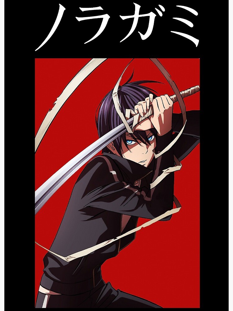 Classic Adventure Anime Noragami Character Yato Funny Design | Art Board  Print