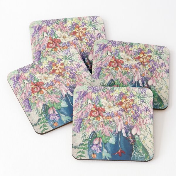 Item preview, Vase of Spring Flowers designed and sold by MarianneTowArt.