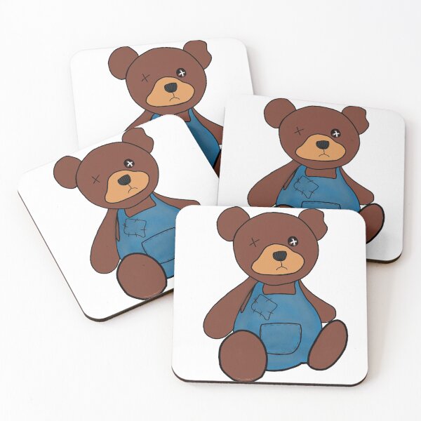 Item preview, Tattered teddy bear designed and sold by MoonlitMadnessDesigns.