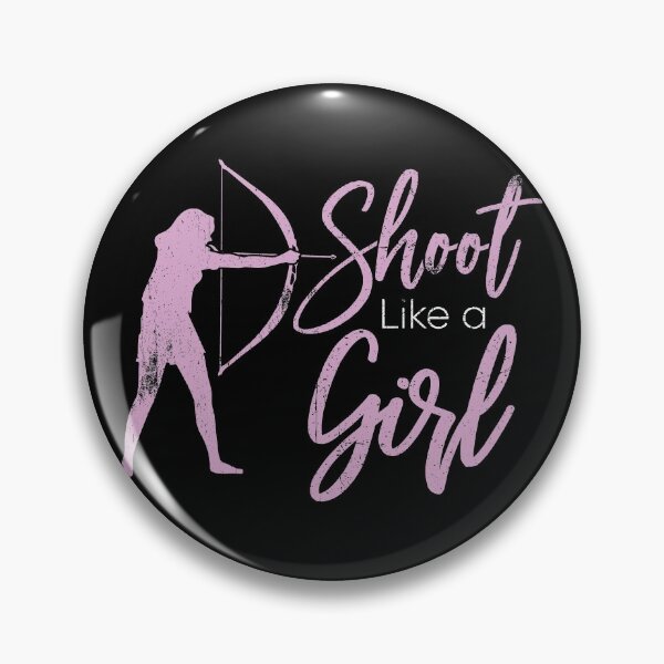 Item preview, Shoot Like A Girl Archery Woman Archer Bowhunting Gift Gear designed and sold by DynamicDesign.