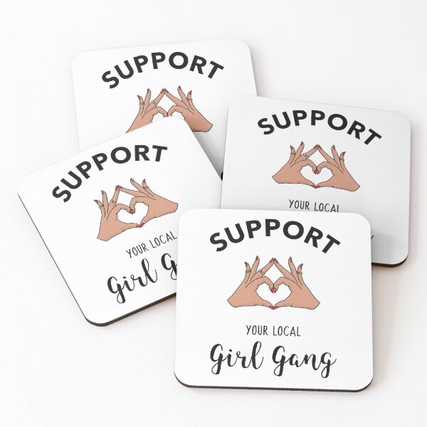 Item preview, Support Your Local Girl Gang designed and sold by cityinbloom.