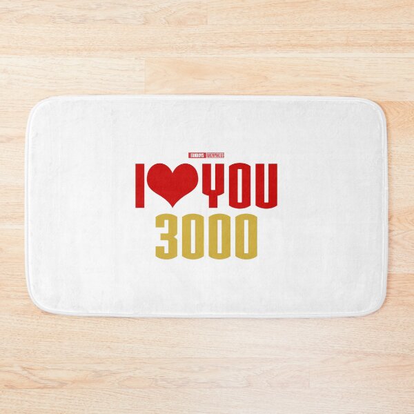 Item preview, I Love You 3000 v1 (red gold flat) designed and sold by Fanboys Anonymous.