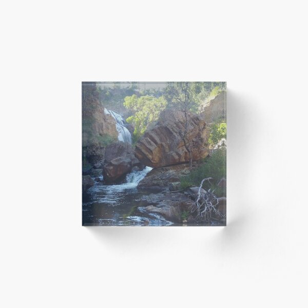 Mackenzie Falls, Victoria, Australia Acrylic Block