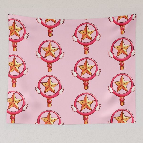 Item preview, Cardcaptor Sakura Key Circle Star Wand Wings designed and sold by ellione-loire.
