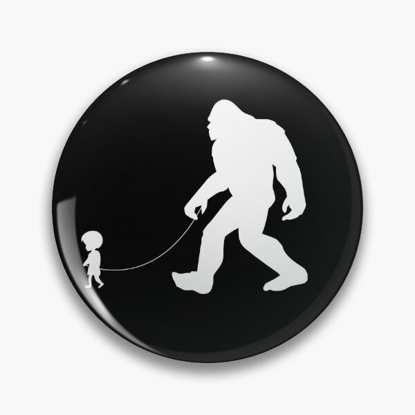 Item preview, Boy Walking A Pet Bigfoot Hide And Seek Sasquatch Lover Gear designed and sold by DynamicDesign.
