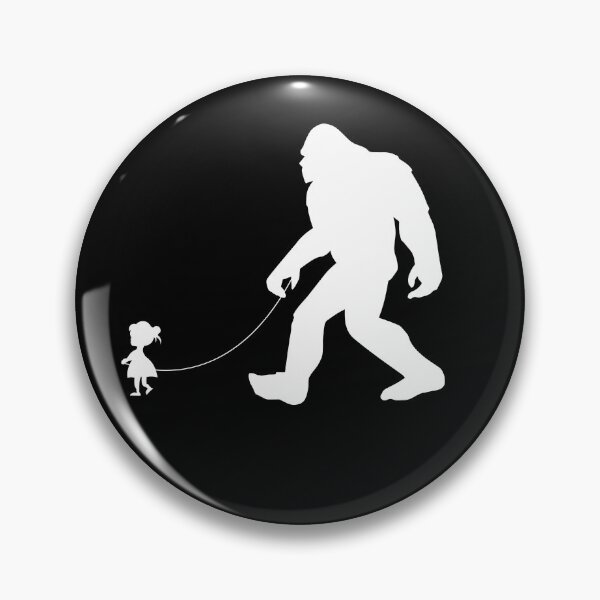 Item preview, Girl Walking A Pet Bigfoot Hide And Seek Sasquatch Lover Gear designed and sold by DynamicDesign.