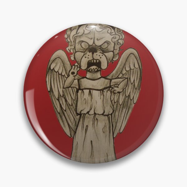 Item preview, Weeping Angel x French Bulldog designed and sold by Barbara Gibbings.