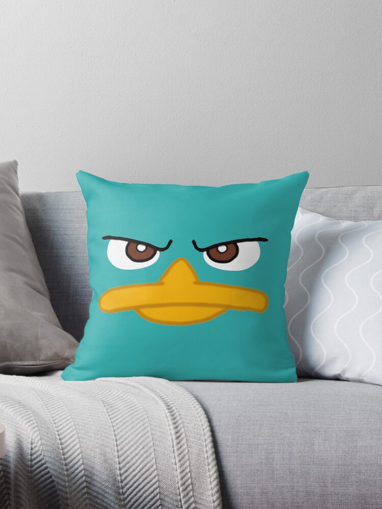 perry the platypus pillow