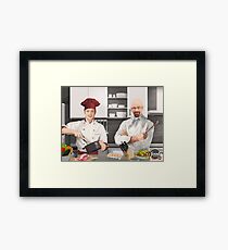 Cooking Bad Framed Print