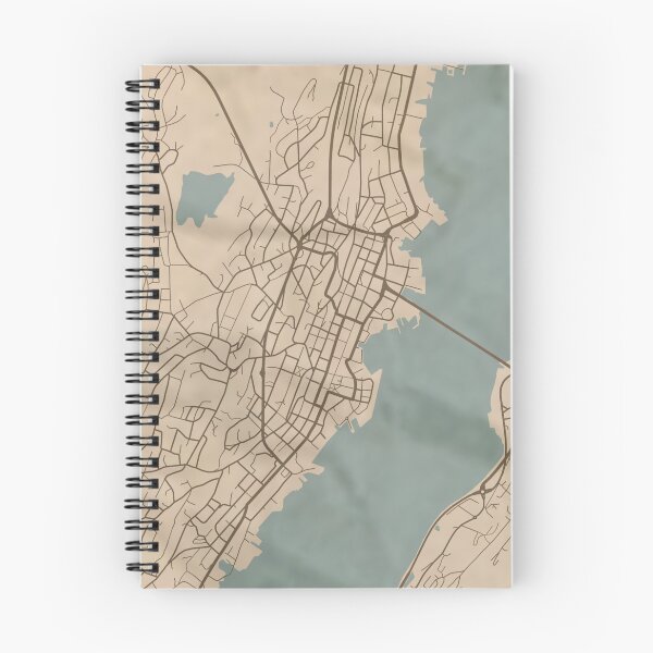 Item preview, Tromso Sepia Map designed and sold by CPTVDesign.