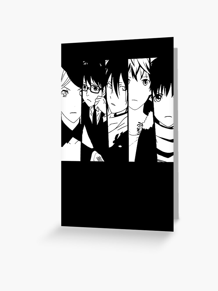 Japanese Urban Fantasy Noragami Aragoto Anime Characters Arts Greeting  Card for Sale by JaneRobert39