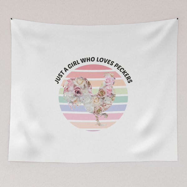 Item preview, Just a girl who loves peckers Flowers designed and sold by hamza1451.