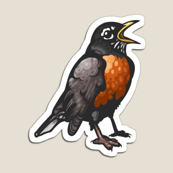 Item preview, American Robin designed and sold by Eambo's Cave.