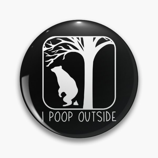 Item preview, I Poop Outside Funny Camping Gift Nature Lover Backpacking Gear designed and sold by DynamicDesign.