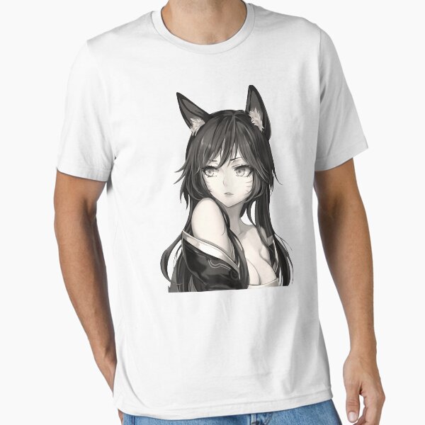 Item preview, Anime Aesthetic Girl Japanese Foxy Sexy Eyes Cat Ears Lewd  designed and sold by Jorisdebeys.