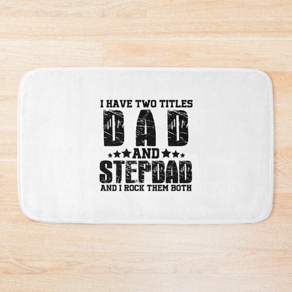 Item preview, Step dad , I Have Two Titles Dad And Step Dad And I Rock Them Both, Best step dad, Gifts for stepdad, Step father gift  designed and sold by YouHappyMyHappy.