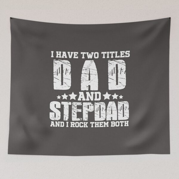 Item preview, Step dad , I Have Two Titles Dad And Step Dad And I Rock Them Both, Best step dad, Gifts for stepdad, Step father gift  designed and sold by YouHappyMyHappy.