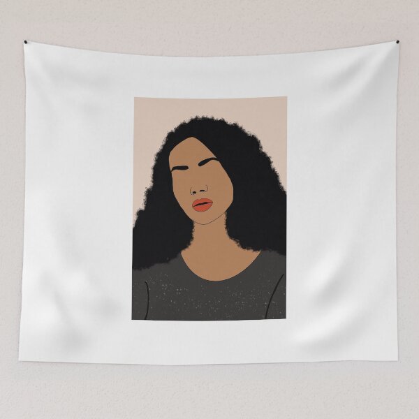 Item preview, Black Woman Art  designed and sold by AnuKumariVerma.