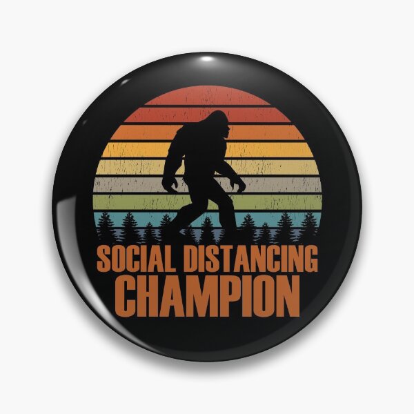 Item preview, Social Distancing Champion Bigfoot Hide And Seek Sasquatch Gear designed and sold by DynamicDesign.
