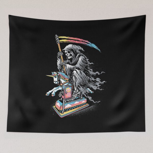 Item preview, Death Enjoying Life designed and sold by glitchy-gorilla.
