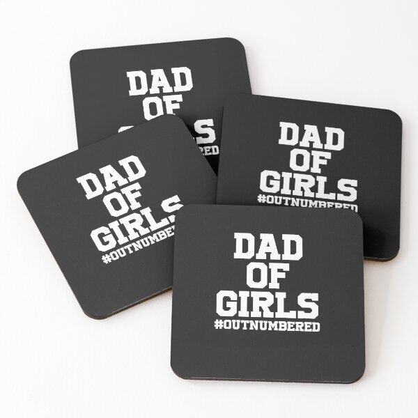 Item preview, Dad of Girls, Dad of Girls #Outnumbered, Girl dad, dad girl, girldad, Dad, outnumbered Father's Day shirt fathers day designed and sold by YouHappyMyHappy.