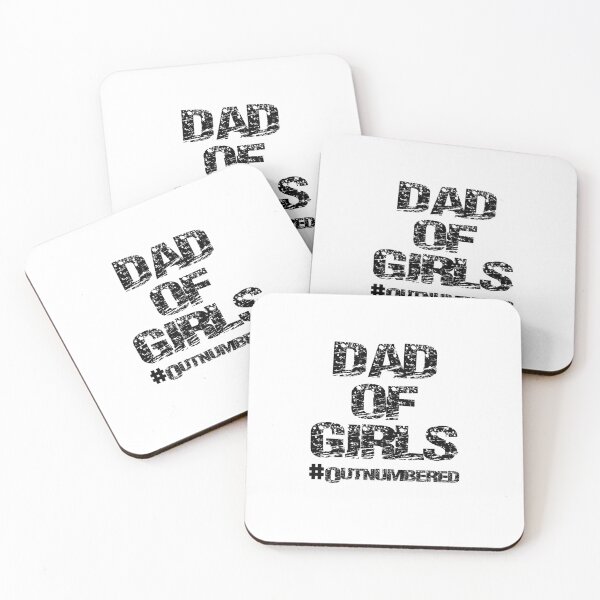 Item preview, Dad of Girls, Dad of Girls #Outnumbered, Girl dad, dad girl, girldad, Dad, outnumbered Father's Day shirt fathers day designed and sold by YouHappyMyHappy.