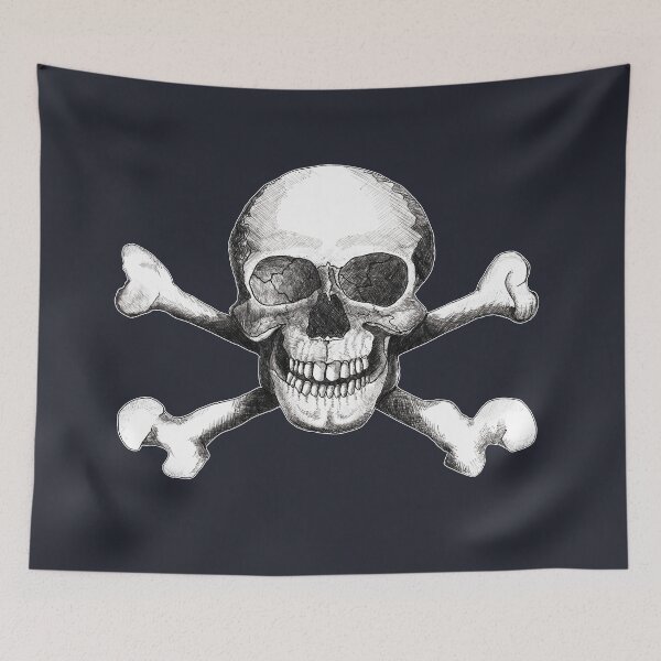 Item preview, jolly roger designed and sold by Rosemary Scott.
