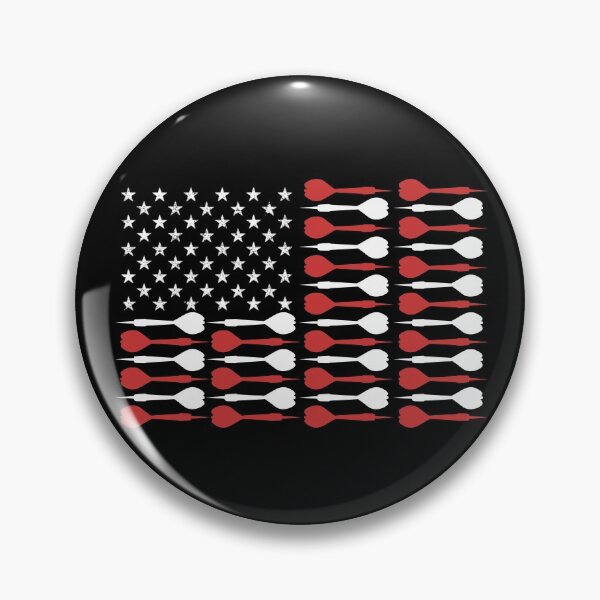 Item preview, American Flag Darts Vintage US Patriot Dart Player Gift Gear designed and sold by DynamicDesign.