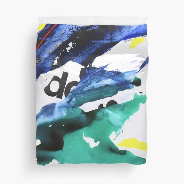 Item preview, Expressionist paint ink and typography abstract collage designed and sold by ZebEddy.