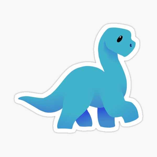 Item preview, Cute Brontosaurus designed and sold by skg-nyc.