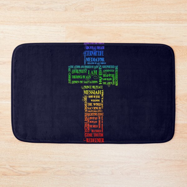 Item preview, Rainbow Names of Jesus Cross designed and sold by Alondra.