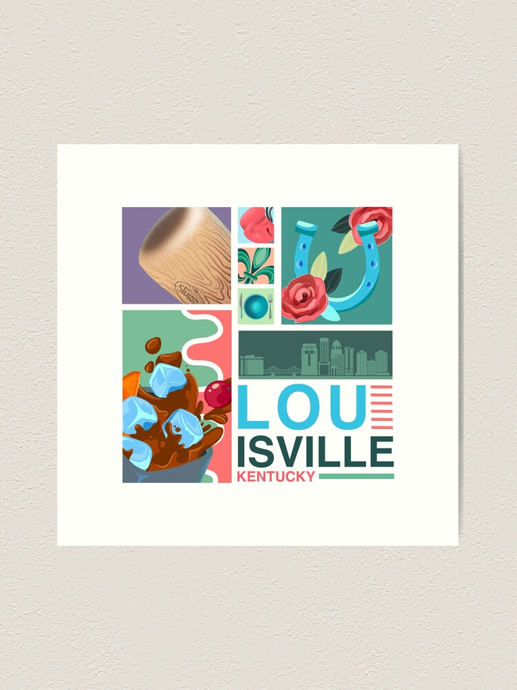 Louisville Art Print, Louisville Wall Art Print